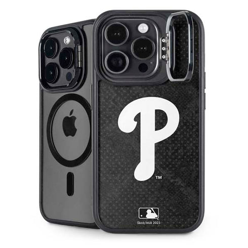 MLB Philadelphia Phillies Dark Wash iPhone 14 Pro Kickstand Case